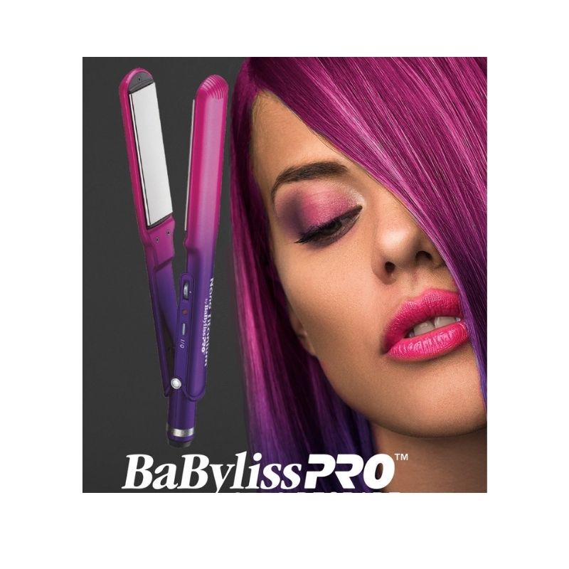 PLANCHA BABY LISS PRO TITANIUM SOL GEL ANALOGA ANCHA